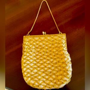 Elegant Gold Evening Bag